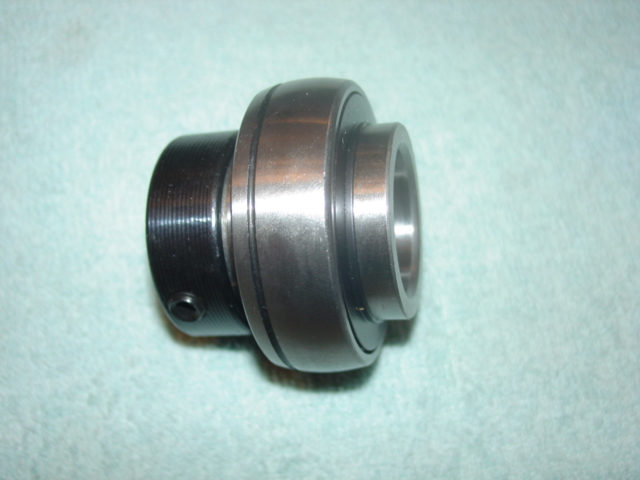 HC201-8, 1/2" Bore Insert Bearing, Extended Inner ring, w/Locking Collar
